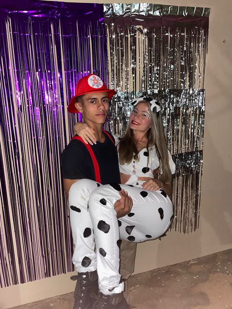 Fireman And Dog Costume, Dalmation And Fireman Costume, Firefighter And Dog Costume Couple, Fireman Costume Mens, Fireman And Dalmatian Costume Couple, Dalmatian And Firefighter Costume, Fire Fighter And Dalmation Costume, Firefighter And Dalmatian Costume Couple, Dalmatian Halloween Costume