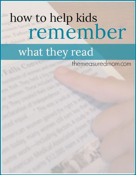 Simple reading strategy to help kids remember what they read... works for fluent readers in grades 1-12 Educational Therapy, Tutoring Ideas, Education Tools, Kindergarten Rocks, Reading Comprehension Strategies, 3rd Grade Reading, Comprehension Strategies, Early Reading, Reading Instruction