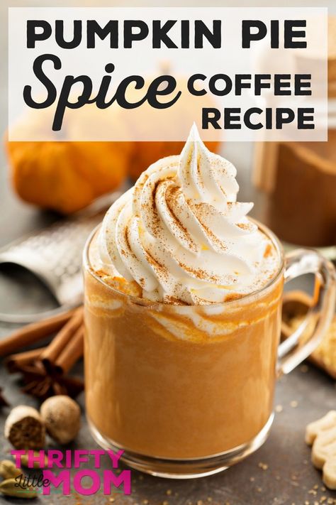 Pumpkin Pie Spice Coffee, Coffee Additives, Pumpkin Pastries, Pumpkin Spice Coffee Recipe, Homemade Pumpkin Spice Coffee, Starbucks Pumpkin Spice Latte, Starbucks Pumpkin Spice, Pumpkin Spiced Latte Recipe, Homemade Pumpkin Spice