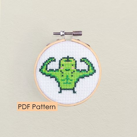 Junibro Cross stitch pattern - Stardew Valley Junimo - Instant Digital Download - cute cross stitch needlepoint - easy cross stitch - beginner - cross stitch neddlepoint pattern JUNIBRO THIS IS A DIGITAL ITEM. The PDF file of the pattern will be available for instant download once payment is confirmed. THE PDF PATTERN INCLUDES * Mock-up color photo of finished stitch * Easy-to-read, full-color symbol chart * Black-and-white symbol chart * List of DMC thread colors with Thread Length PATTERN DETA Stardew Valley Cross Stitch, Stardew Valley Junimo, Cross Stitch Beginner, Easy Cross Stitch, Easy Cross Stitch Patterns, Funny Cross Stitch Patterns, Cute Cross, Small Cross Stitch, Easy Cross