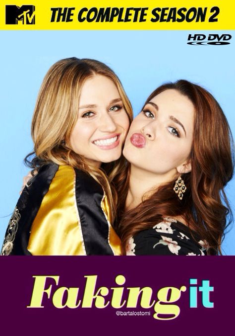 MTV's Faking It - Season 2 Faking It Mtv, Rita Volk, Katie Stevens, Elastic Heart, Disney Netflix, Faking It, Red Band Society, Secrets And Lies, Hate Men