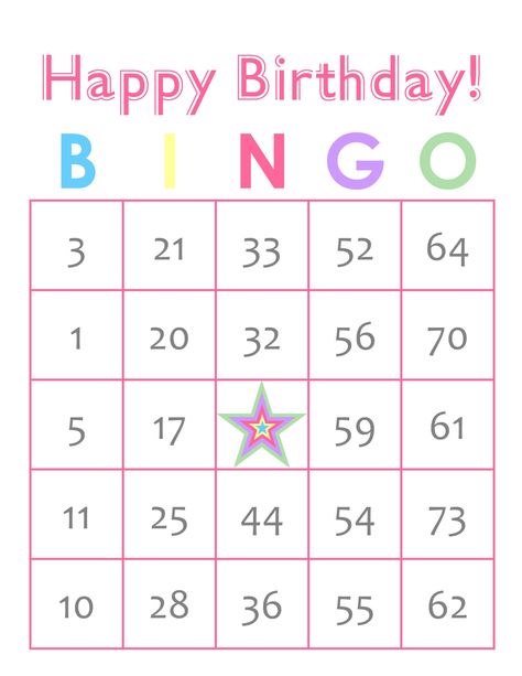 Easter Bingo Cards, Birthday Bingo, Bingo Cage, Custom Bingo Cards, Bingo Calls, Bingo Patterns, Bingo Online, Bingo Card Template, 100 Birthday