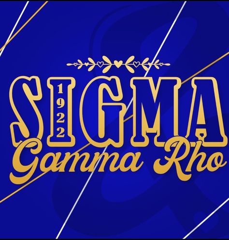 Sigma Gamma Rho Sorority, Black Fraternities, Sorority Sisterhood, Pretty Poodles, Divine Nine, Sigma Gamma Rho, Royal Blue And Gold, Greek Life, Fraternity