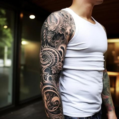 I will make unique custom tattoo design for you, sleeve tattoo Tax Advice, Advertisement Design, Custom Tattoo Design, Dream Tattoos, Tattoo Sleeve Men, Design Tattoo, Tattoo Sleeve, Custom Tattoo, Sleeve Tattoo