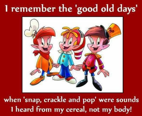 snap crackle pop Cereal Characters, Snap Crackle Pop, I Remember When, The Good Old Days, Do You Remember, Bones Funny, Good Old, The Words, Childhood Memories