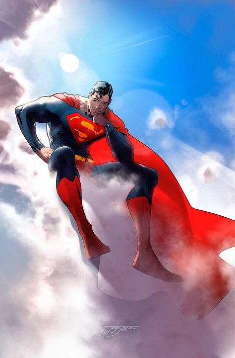 By Jorge Jimenez Superman Comic Art, Christopher Reeves, Art Dc Comics, Superman Artwork, Superman Wallpaper, Dc Comics Wallpaper, Superman Family, Action Comics, Superman Man Of Steel