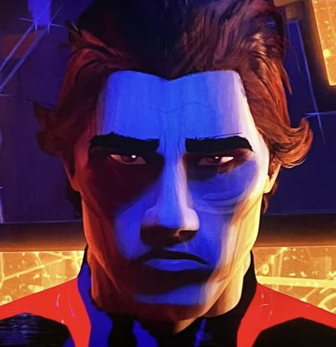 Miguel O'hara Face Reference, Miguel O'hara Side Profile, Miguel O'hara Screencaps, Miguel O'hara Teeth Scene, Miguel O'hara Screenshots, Miguel O'hara Smiling, Miguel Slander, Spiderman Spiderverse, Spiderman 2099