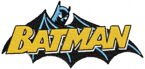 Batman badge machine embroidery design is a reminiscent of fictional illustrations. Gorgeous for wall hangings, tote bags, pillow shams and more! This brilliant and wonderful embroidery design is a great embellishment to towels and mini-quilts. Add a bit of fiction and an existing touch to your embroidery stitching by coordinating your ideas with this design. Batman Badge, Batman Embroidery, Batman Collection, Superman Spiderman, Bernina Embroidery Machine, Bernina Embroidery, Photo Stitch, Machine Pattern, Machine Embroidery Applique