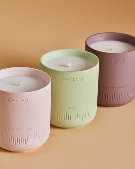 Caftari | Branding, Packaging and Shopify Design — Wayfarer Design Studio Luxury Candle Packaging Design, Candle Photography, Homemade Scented Candles, Candles Photography, Shopify Design, Candle Branding, Green I, Candle Packaging, Branding Packaging