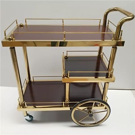 Look what I found on AliExpress Mini Bar At Home, Kids Bedroom Furniture Design, Food Trolley, Tea Table Design, Wine Cart, Delivery Food, Tea Trolley, Crockery Unit, Metal Outdoor Furniture