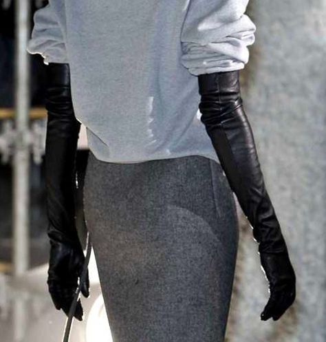 Translucent Skin, Gloves Outfit, Long Leather Gloves, Elegant Gloves, Girls Gloves, Gloves Fashion, Opera Gloves, Black Leather Gloves, Long Gloves