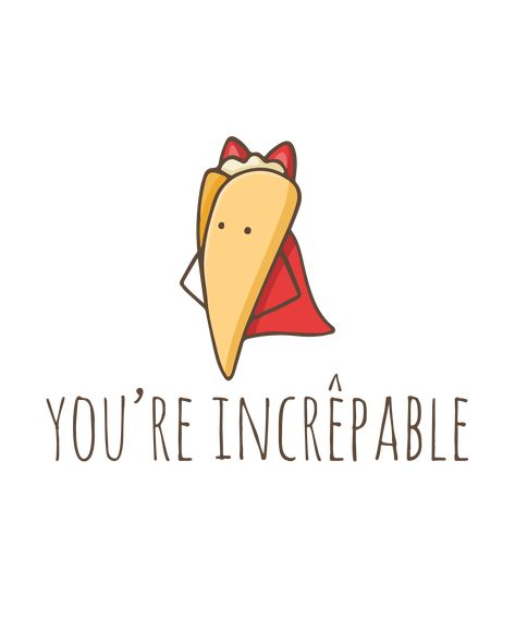 Food Puns For Boyfriend, Crepe Food, Cheesy Valentine, Puns Funny, Punny Cards, Funny Food Puns, Cute Craft, Love Puns, Cute Puns