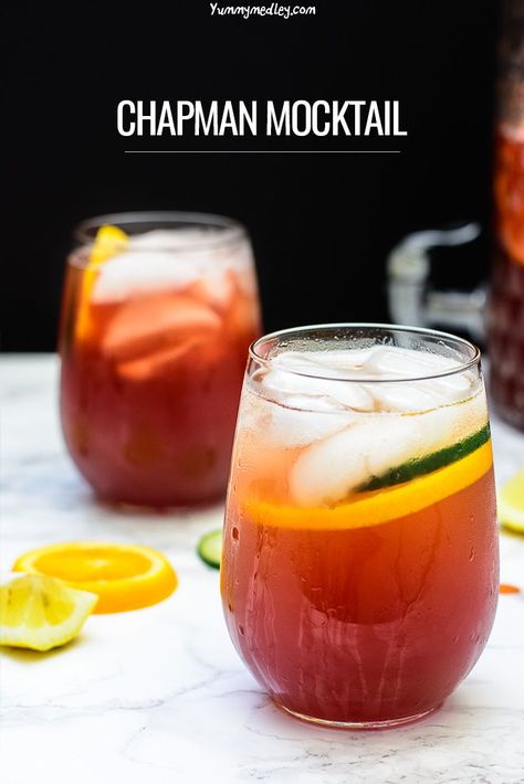 Nigeria’s favorite mocktail, this Chapman drink recipe unlike the traditional recipe uses more natural alternatives but tastes just as good! #mocktail #nonalcoholic #beverage Chapman Drink, Wavy Wedding Hairstyles, Vera Wang Wedding Dresses, Alcholic Drinks, Crafts Unique, Vera Wang Wedding, Turkey Crafts, Natural Alternatives, Non Alcoholic Cocktails