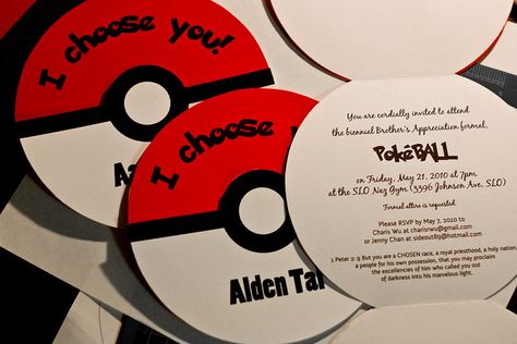 Pokemon Invitations! Bridesmaids Invites, Pokemon Party Invitations, Pokemon Invitations, Groomsmen Bridesmaids, Pokémon Birthday, Pokemon Birthday Party, Pokemon Theme, Pokemon Party, 9th Birthday Parties