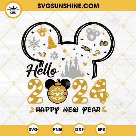 3.49Disney Mickey Hello 2024 SVG, Happy New Year 2024 SVG, Merry Christmas SVG Happy New Year 2024 Mickey Mouse, Happy New Year 2024 Disney, Disney 2024 Svg, Mickey Mouse New Year, Happy New Year 2024 Design, Disney Happy New Year, Mickey Mouse Template, Disney New Year, Hello 2024