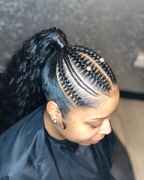 Latest Ghana Weaving Shuku Styles 2019 Simple Pony Hairstyles, Latest Ghana Weaving Shuku, Shuku Styles, Latest Ghana Weaving, Packing Gel, Weaving Hairstyles, Ghana Weaving, Honey Blond, Pony Hairstyles