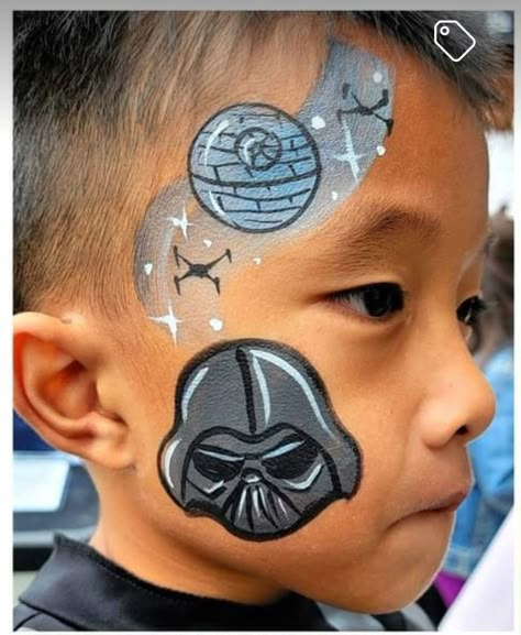 Star Wars Face Paint, Star Words, Face Painting, Face Paint, Facial, Star Wars