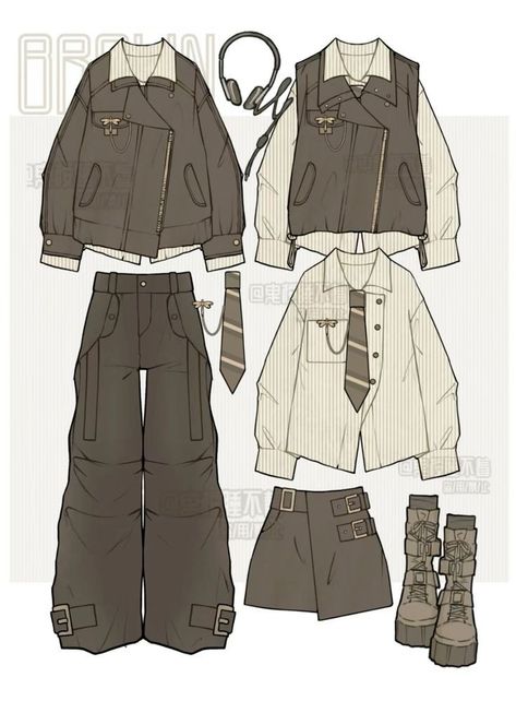 Clothing Ideas Drawing Male, Cool Outfits Drawings, Drawing Clothes Ideas Male, Male Casual Outfits Drawing, Cute Male Clothes, Cute Outfit Ideas Drawing Male, Cool Clothes Drawing, Drawing Outfits Male, Male Oc Outfit Ideas