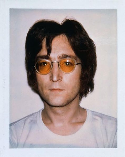 An always inspiring John Lennon Polaroid by Andy Warhol Andy Warhol Polaroids, Andy Warhol Portraits, Bizarre Photos, David Lachapelle, John Lennon And Yoko, Joe Strummer, Imagine John Lennon, John Lennon Beatles, Ukulele Tabs