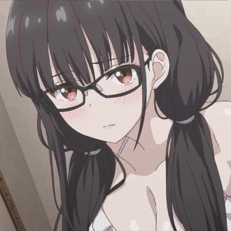 Irido Yume, Girl With Glasses, Anime Pixel Art, Friend Anime, Anime Baby, Cute Couple Art, Anime Monochrome, Digital Art Anime, Animated Icons