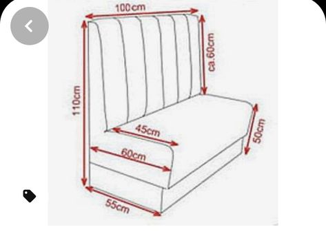 Banquette Seating Measurements, Banquette Seating Building Plans, Bench Seating Dimensions, Banquette Seating Dimensions, Banquette Dimensions, Restaurant Seating Design, Restaurant Booth Seating, Booth Seating In Kitchen, Restaurant Booth