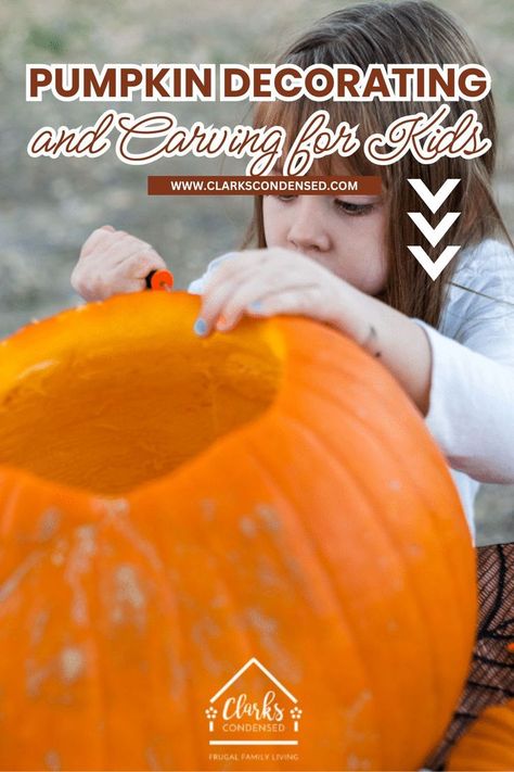 Discover kid-friendly pumpkin carving ideas that make Halloween fun and safe for everyone! With easy designs and helpful tips, your little ones can join in on the pumpkin carving fun without any worries. Get creative and enjoy quality time together! Pumpkin Carving For Kids, Ideas For Pumpkin Carving, Kids Pumpkin Carving, Carve Pumpkins, Easy Designs, Pumpkin Carving Ideas, Frugal Family, Make Halloween, Halloween Pumpkins Carvings