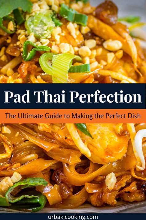 Pad Thai Recipes Authentic, Traditional Pad Thai Recipe, Pad That Recipe, Pad Thai Curry Recipe, Pod Thai Recipes, Quick Thai Recipes, Authentic Pad Thai Recipe Thailand, Vegetarian Phad Thai, Spicy Pad Thai Sauce