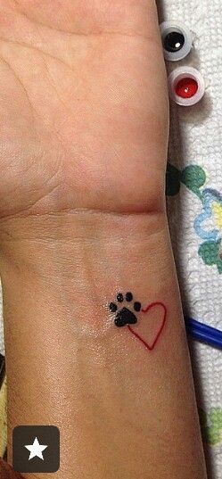 I'm talking about tattoos. Photo - 47 Tiny Paw Print Tattoos For Cat And Dog Lovers | Revelist Tatoo Dog, Tiny Paw Print, Cat Tattoo Simple, Tiny Tattoos For Women, Pawprint Tattoo, Dog Paw Tattoo, Tattoo Schrift, Paw Tattoo, Tattoo Artwork