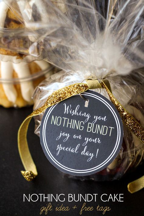 Nothing Bundt Cake Gift Idea Crafty Christmas Gifts, Cake Quotes, Nothing Bundt, Nothing Bundt Cakes, Cake Gift, Marketing Gift, Thoughtful Christmas Gifts, Free Birthday