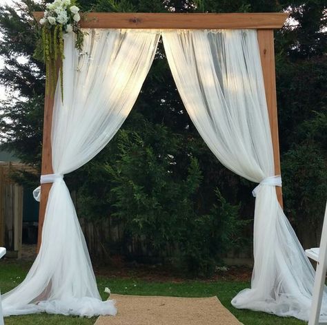 Wood Wedding Arches, Wedding Trellis, Plant City Florida, Florida Wedding Venue, Back Drops, Wedding Archway, Wedding Reception Planning, Rustic Bride, Plant City