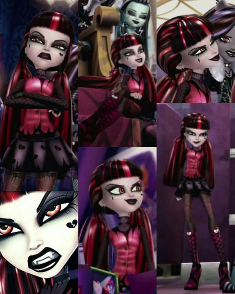 Evil Draculaura, Dark Draculaura, Draculaura Comic, Draculaura Aesthetic, Shadow Monster, Unicornios Wallpaper, Pink Goth, Monster High Pictures, Moster High