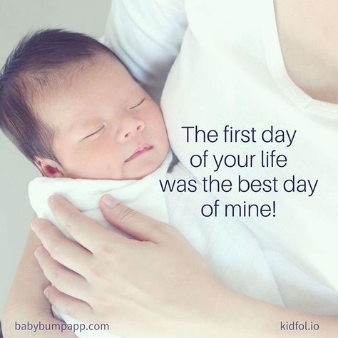 The first day of your life was the best day of mine! First Born Quotes Daughters, To My First Born Quotes, My First Born Daughter Quotes, First Born Quotes, Belly Quote, Thoughts Tattoo, Newborn Baby Quotes, Photo Bb, Baby Captions