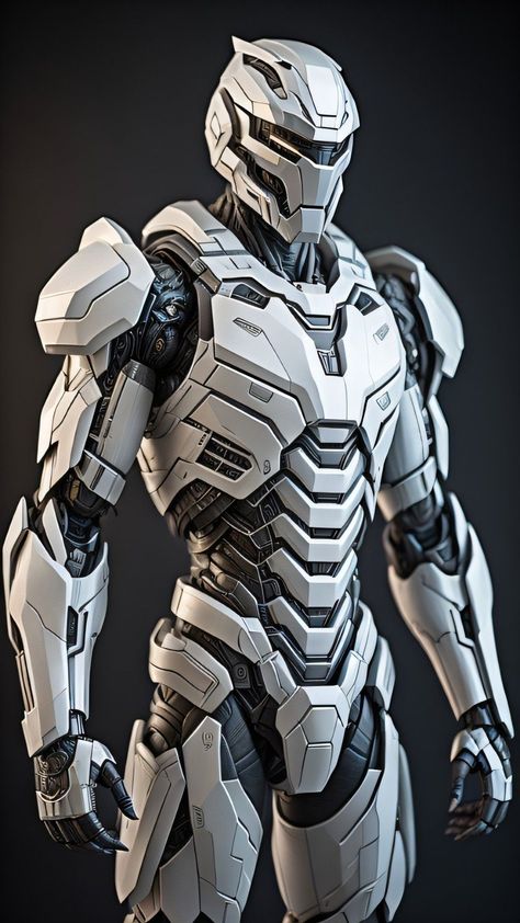 Sci Fi Power Armor Suits, Robotic Armor Suits, Robot Armor Suits, Battle Suit Concept Art, Mecha Armor Suits, Robot Suit Design, Sci Fi Armor Suits, Batman Armor Suits, Sci Fi Power Armor