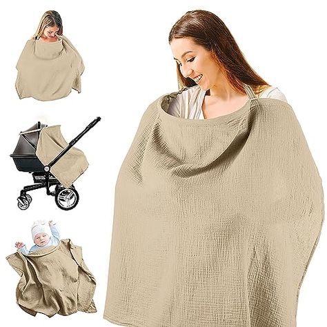 Breastfeeding moms looking for the best nursing covers can consider options such as the boppy infinity nursing scarf and the milk snob multi-use cover. These Best Nursing Cover, Nursing Poncho, Nursing Apron, Milk Snob, Nursing Scarf, Nursing Covers, Shopping Cart Cover, Muslin Baby Blankets, Breastfeeding Cover