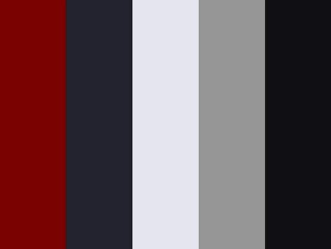 Red Black Blue Color Palette, Red White Blue Color Palette, Black And Red Color Palette, Color Palette Red, Flat Color Palette, Color Schemes Design, Black Color Palette, Color Palette Challenge, Red Colour Palette