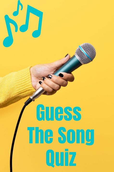 Guess the Song Quiz Finish The Lyrics Game, Music Trivia Questions And Answers, Guess The Lyrics, Music Trivia Questions, Middle School Games, Birthday Quiz, Guess The Song, Free Quizzes, Euphoria Party