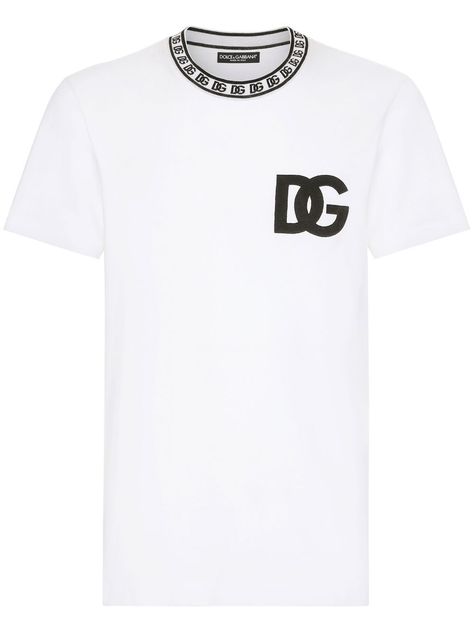 Shopping Online Logo, Dolce Gabbana T Shirt, Armani Tshirt, Dg Logo, White Shirt Men, Shirt Print Design, Dolce E Gabbana, Dolce And Gabbana Man, Designer Clothes For Men