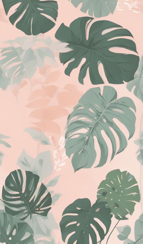 Monstera Plant Wallpaper Iphone, Monstera Plant Background, Monstera Phone Wallpaper, Monstera Deliciosa Aesthetic, Wallpaper Backgrounds Plants, Monstera Wallpaper Aesthetic, Leaf Drawing Aesthetic, Plants Background Aesthetic, Plant Background Aesthetic