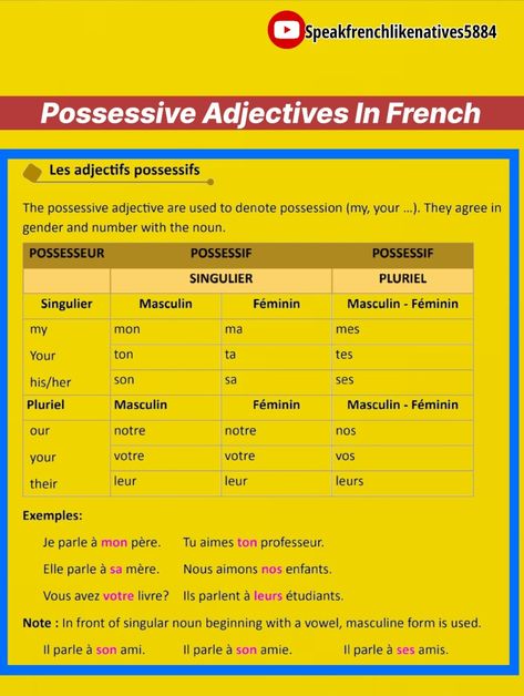 French Language Lessons, French Grammar, Language Lessons, Teaching French, French Language, Grammar, Medicine