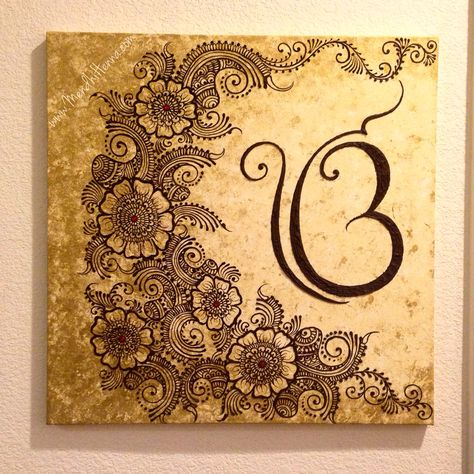 20x20 henna canvas wall decor www.MendhiHenna.com Instagram MendhiHennaArtist www.facebook.com/MendhiHennabridalparties Henna Canvas Art, Henna Painting On Canvas, Henna On Canvas, Henna Wall Art, Best Bridal Mehndi, Henna Canvas, Henna Paint, Henna Candles, Bridal Henna Designs