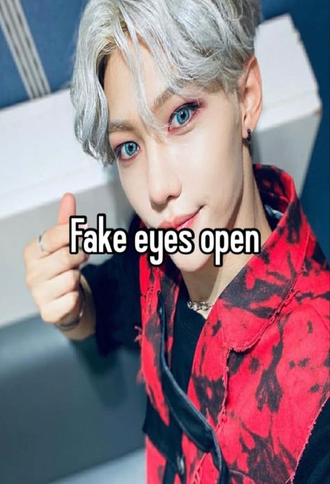 Fake Eyes Open Skz, Felix Blue Contacts Scary, Kpop Idol Contact Lenses, Felix Contacts, Felix Skz Blue Eyes, Kpop Blue Contacts, Felix Blue Contacts, Fake Eye, Colored Eye Contacts