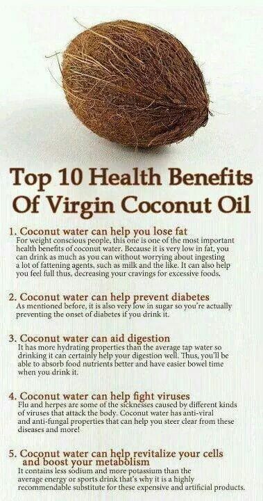 #benefit #coconut oil #infographic Benefits Of Coconut Water, Coconut Water Benefits, Benefits Of Coconut, Water Benefits, Coconut Health Benefits, Benefits Of Coconut Oil, Nutrition Education, Health Drink, Health Info