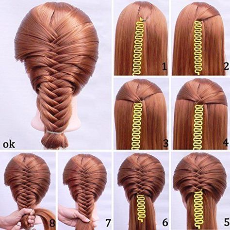 Hair Braiding Tool, Braid Tool, Hair Bun Maker, Hair Braider, Fesyen Rambut, Hair Issues, Braid Hairstyle, Magic Hair, Hair Braiding