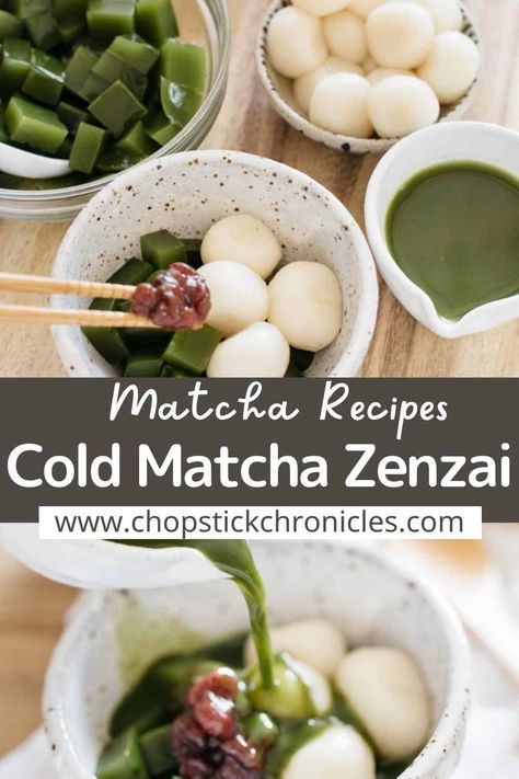 Azuki Bean Recipes Desserts, Azuki Recipe, Azuki Bean Recipes, Matcha Ideas, Asian Treats, Best Asian Recipes, Matcha Dessert, Khmer Food, Azuki Bean