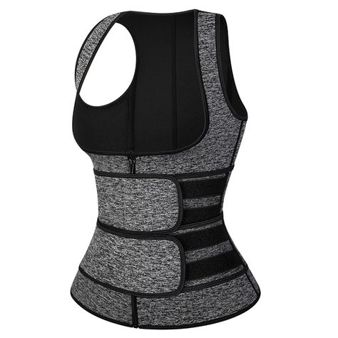 Sweat Waist Trainer Vest Slimming Corset for Weight Loss Body Shaper Sauna Suit Compression Shirt Belly Girdle Tops Shapewear|Tops| - AliExpress Body Trainer, Sweat Waist Trainer, Waist Trainer Vest, Pregnancy Body, Diy Wand, Corset Vest, Waist Corset, Sauna Suit, Waist Trainers