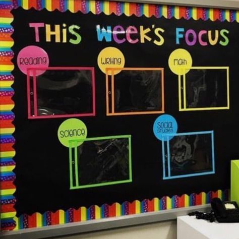 🍏 Let’s make learning fun! on Instagram: “What an awesome way to use the write and wipe sleeves! 💡 Don’t you just love it when you come across such a simple, but brilliant idea?! We…” Reading And Math Bulletin Board Ideas, What Are We Learning Bulletin Board, First Grade Bulletin Board Ideas Hallways, Elementary Classroom Decor, 5th Grade Classroom, Classroom Organisation, Make Learning Fun, 4th Grade Classroom, 3rd Grade Classroom