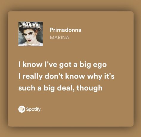 Big Ego, Lyric Quotes, Big Deal, Feelings, Quotes, Quick Saves