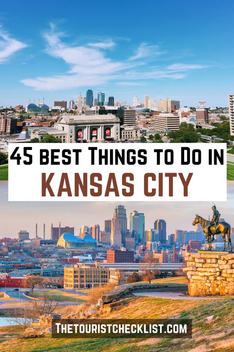 Considering what to do in Kansas City, MO?, here are top attractions, best activities, places to visit & best things to do in Kansas City, Missouri. Plan your travel itinerary & bucket list now!. #kansascity #kansascitymo #thingstodoinkansascity #missouri #missouritravel #lincolntravel #usatrip #ustravel #travelusa #ustraveldestinations #travelamerica #vacationusa #americatravel Kansas City Ks, Kansas City Kansas Things To Do, Kansas City Attractions, Things To Do In Kansas, Dodge City Kansas, Olathe Kansas, Usa Places To Visit, Kansas City Kansas, Overland Park Kansas