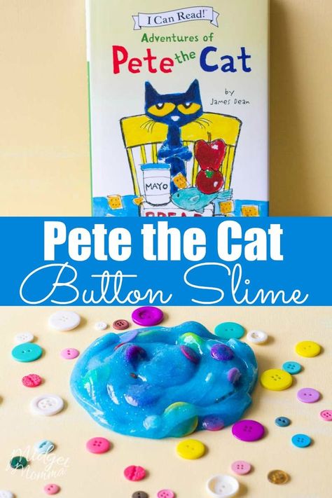 Pete The Cat And His 4 Groovy Buttons, Pete The Cat And His Four Groovy Buttons Preschool Activities, Pete The Cat Art Project, Pete The Cat Crafts For Toddlers, Pete The Cat Art Preschool, Pete The Cat Groovy Buttons Activities, Pete The Cat Sensory Bin, Preschool Pete The Cat, Pete The Cat Groovy Buttons