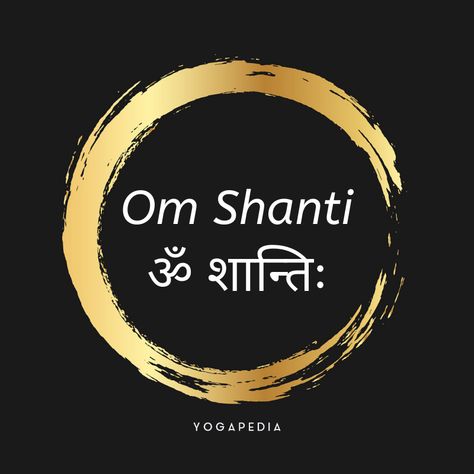 Om Shanti is a mantra, greeting and parting salutation used in meditation, yoga practice and Indian religions. The #mantra, om shanti, calls forth the cosmic peace. Om Shanti Tattoo, Shanti Tattoo, Om Shanti Quotes, Yoga Words, Kundalini Meditation, Buddhist Mantra, Om Mantra, Friend Poems, Sanskrit Mantra